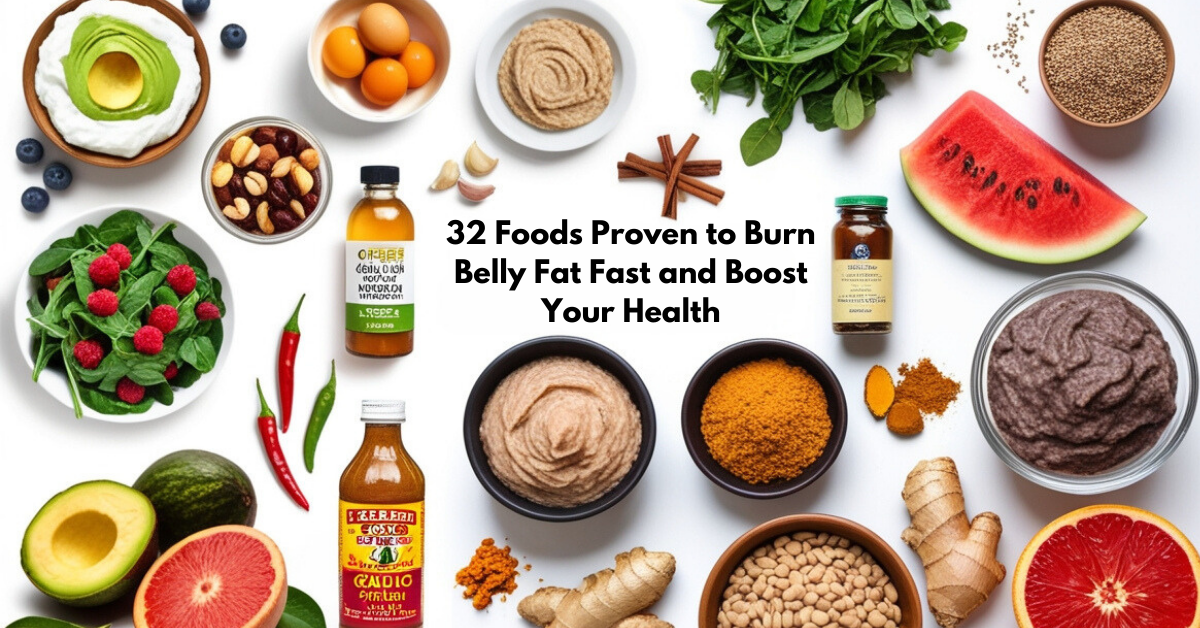 32 Foods That Burn Belly Fat Fast